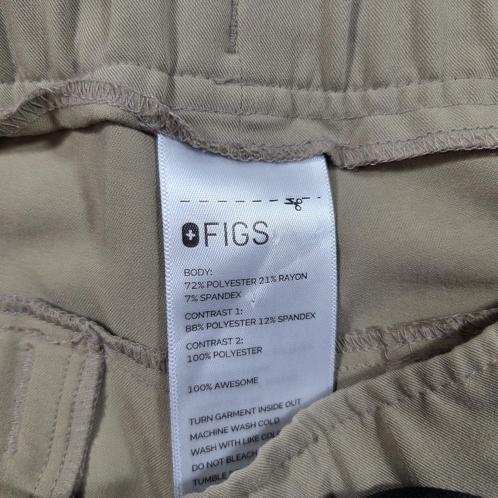 Figs Scrub Pants Men's Tan Jogger Pants Work Gear X Large Comfortable Pockets - Picture 4 of 11